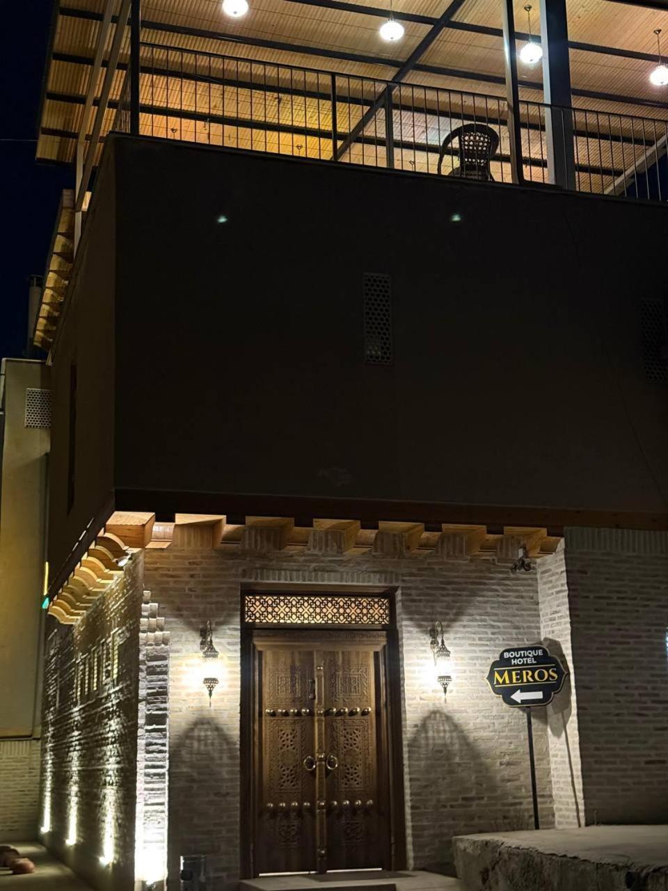 Meros Hotel Bukhara Exterior foto